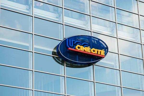 Ugc电影院的标志类型是欧洲第二大电影院运营商 — 图库照片
