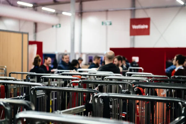 Exhibition trade fair Vignerons independant Independent winemakers of France — Stock Photo, Image