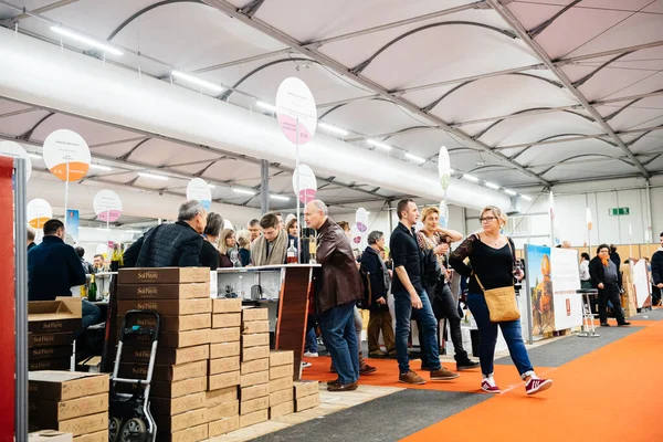 Výstavní veletrh Vignerons Nezávislí vinaři Francie — Stock fotografie