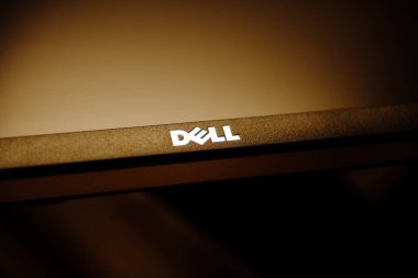 Dell Bilgisayarları modern IPS iş grafiklerinin logosu geniş bir yelpazede