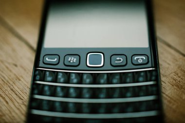 Blackberry Palm vintage akıllı telefonlarında kullanılan eğim kaydırma lensi