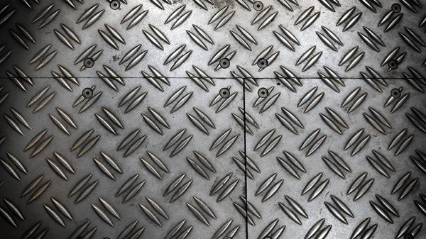 Anti slip metal sheet floor .