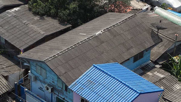 지붕 타일, 세라믹에서 만든. — 스톡 사진