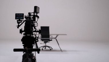 TV ticari kayıt ve film kamera seti.