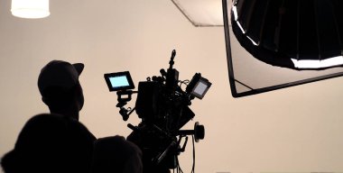 Tv film video film çekim sahne.