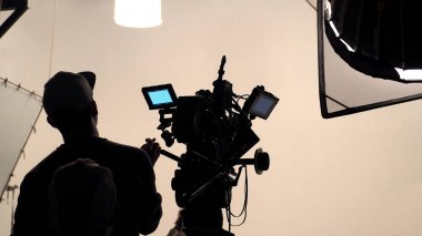 Tv film video film çekim sahne.