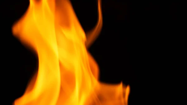 Пылающий пламень горячей опасности . — стоковое фото