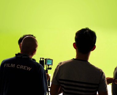 Video üretim yapma arka planda.