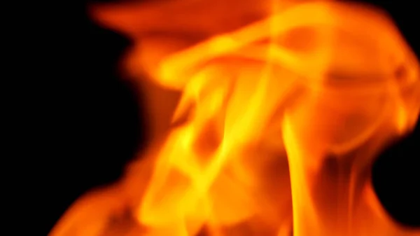 Primer plano de fuego para su uso como fondo abstracto — Foto de Stock