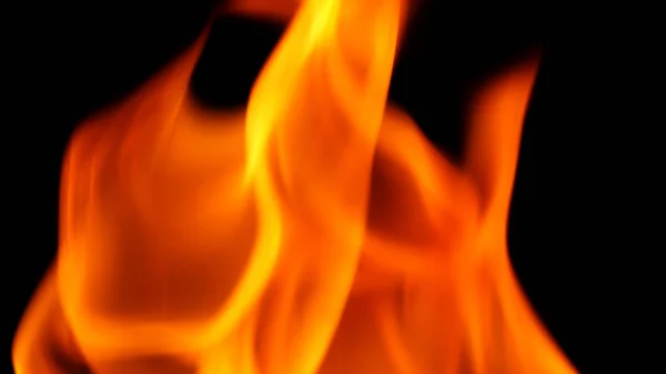 Absztrakt alakja tűz közeli képe — Stock Fotó