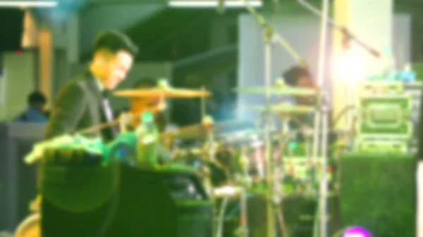Suddig musik bandet live show konsert . — Stockfoto