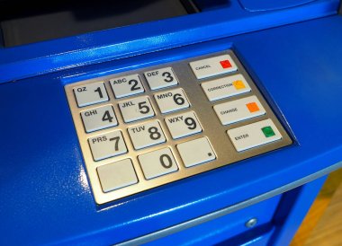 ATM makine yakın çekim