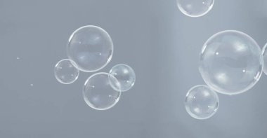 Şampuan kabarcıkları havada uçuşan rüzgar esintisi gibi. Neşeli ve neşeli anları temsil eder. Yumuşak, yumuşak, ıslak ve sabunlu görünür.