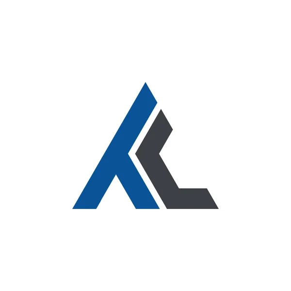 Tc Eerste letter Driehoek logo — Stockvector