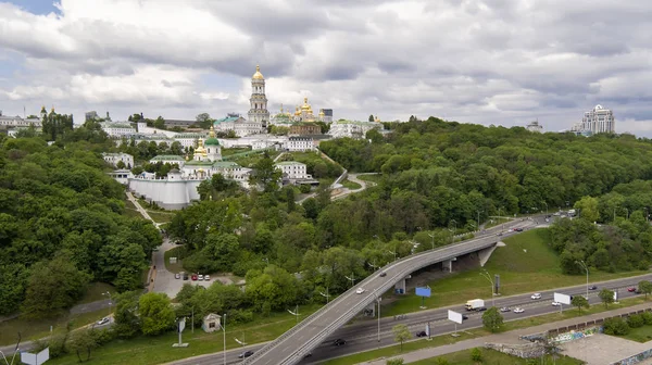 Kiev 'in hava görüntüsü — Stok fotoğraf