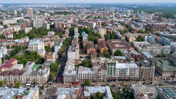 Stadtlandschaft. Luftaufnahmen — Stockfoto