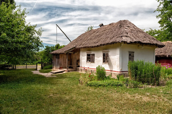 Ethno Museum Pirogovo Kiev Old rural houses