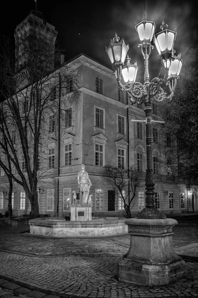 Las linternas de la tarde Lviv — Foto de Stock