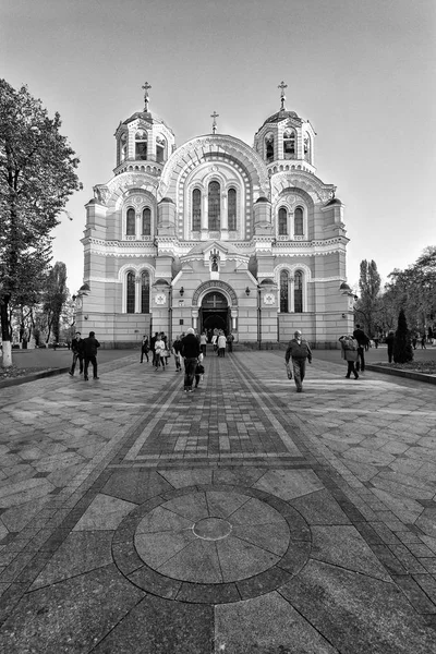 St. Vladimirs Cathedral Stock Photo