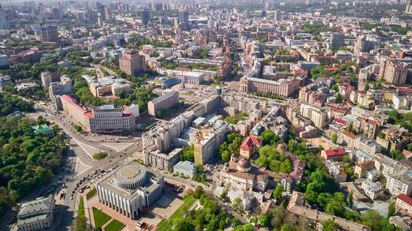 Kyiv khreshchatyk Luftaufnahmen — Stockfoto