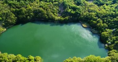 Hava ormanıyla çevrili Gölü