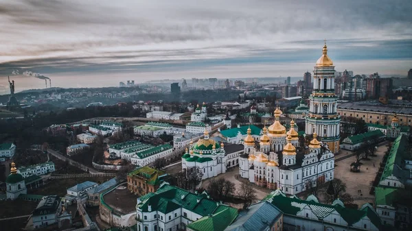 Lavra Kiev de la înălțime — Fotografie, imagine de stoc