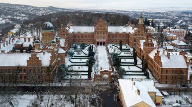 Chernivtsi, Ukrayna - Bukovinian ve Dalmaçya Metropolitans villası.