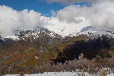 Gürcistan. Dağ Svaneti