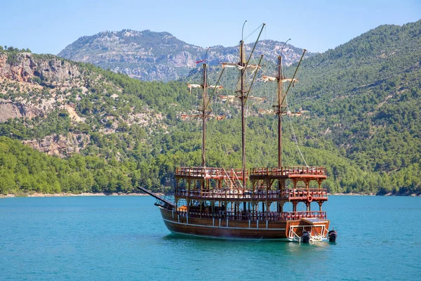 Türkiye - doğa seyahat arka planı yeşil Kanyon