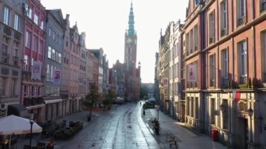 Gdansk, Old Town, Stare Miasto, Stara Motlawa, Strefa Historyczna, Wolne Miasto, Polonya