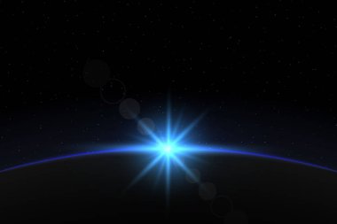 Planet sunrise