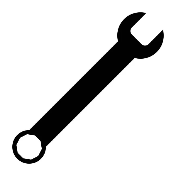 Spanner icon — Stock Vector