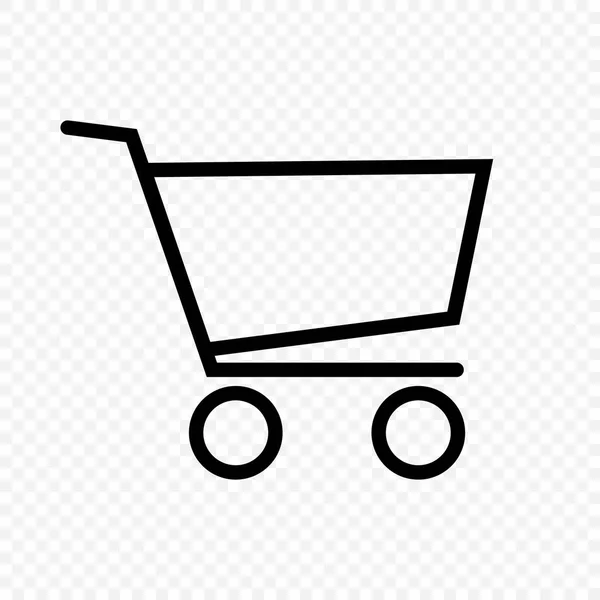 Icono del carrito de compras — Vector de stock