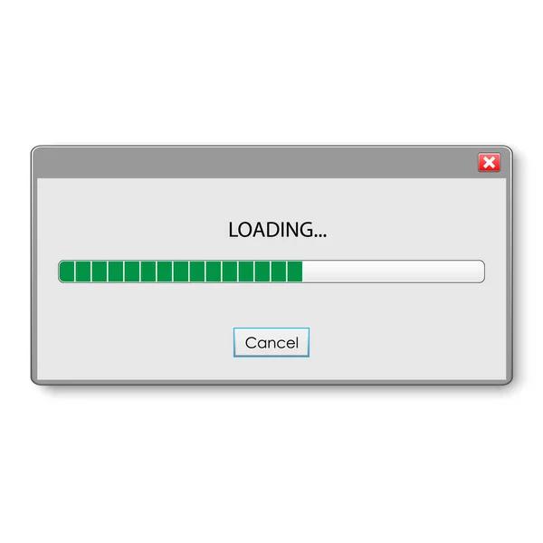 Yükleme Çubuğu — Stok Vektör