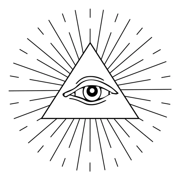 Eye of Providence — Stock Vector