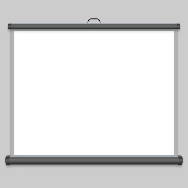 Projection screen — Stock Vector