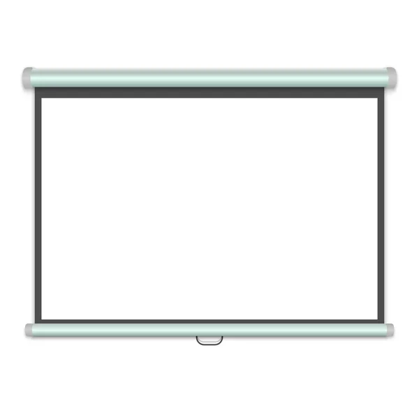 Projection screen — Stock Vector