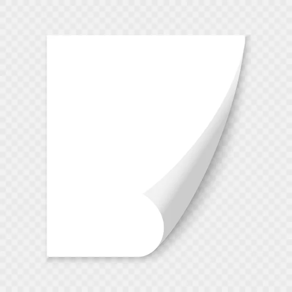 Page blanche — Image vectorielle