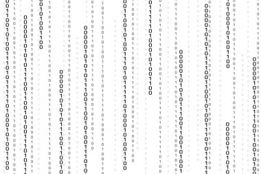 İkili kod arka plan akarsu