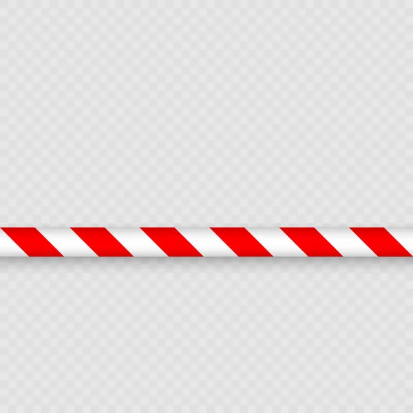 Líneas de cinta de barrera — Vector de stock