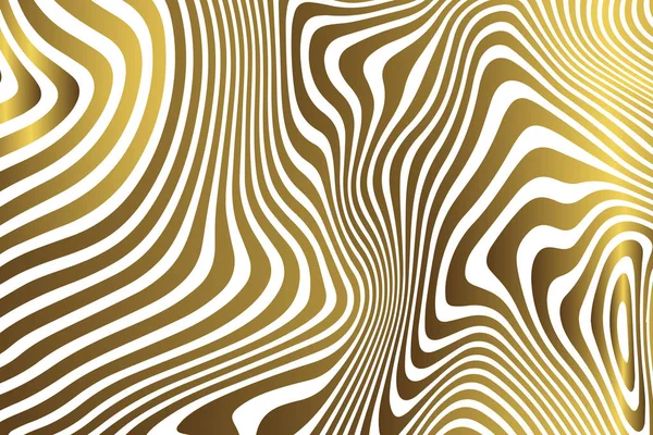 Fond de zèbre doré — Image vectorielle