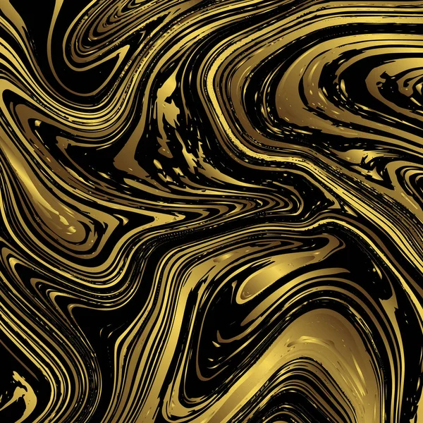 Золотой мраморный фон — стоковый вектор