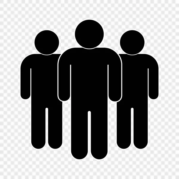 People icon vector — Stock Vector