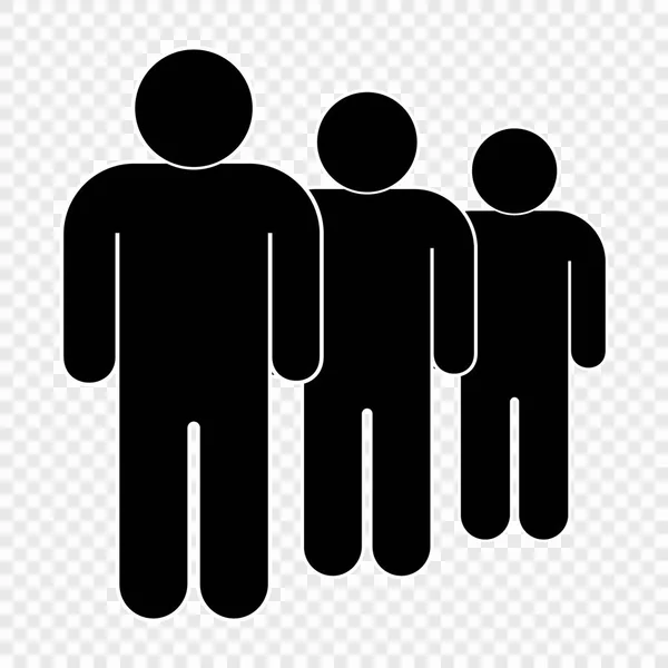 People icon vector — Stock Vector