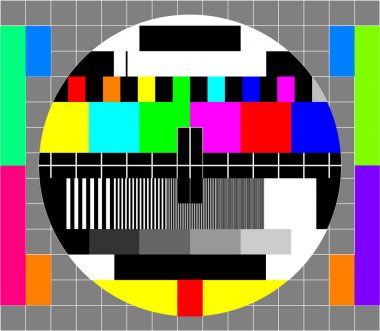 Televizyon Test kartı
