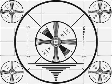 televizyon test yayını