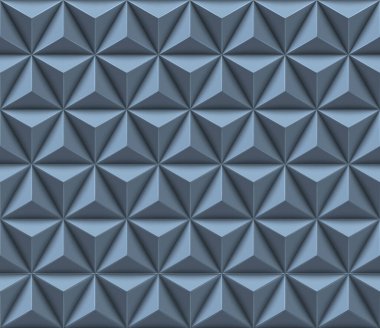 Geometrik üçgen desen