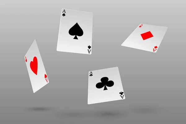 As cartes à jouer — Image vectorielle
