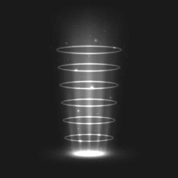 Magische lichteffecten — Stockvector
