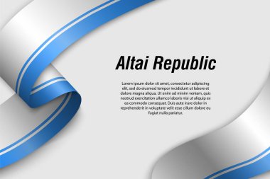 Rusya 'nın bayrak bölgesinde sallanan kurdele ya da pankart